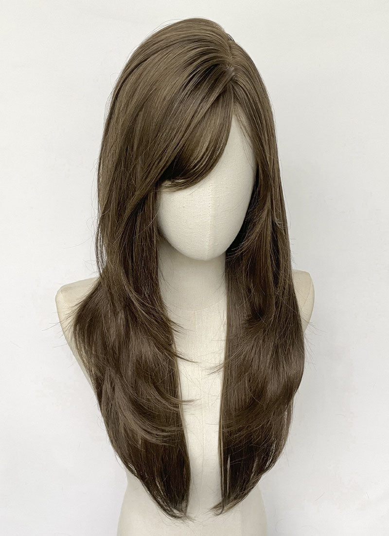 Brunette Synthetic Hair Wig | Cosplaybuzz