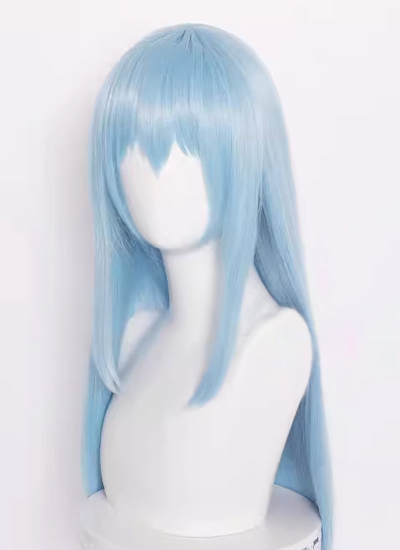 That Time I Got Reincarnated as a Slime Rimuru Tempest Long Pastel Blue Cosplay Wig TB1672