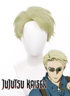 Jujutsu Kaisen Nanami Kento Short Blonde Cosplay Wig TB1682