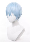 Frieren: Beyond Journey's End Himmel Short Blue Cosplay Wig TB1696