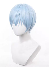 Frieren: Beyond Journey's End Himmel Short Blue Cosplay Wig TB1696