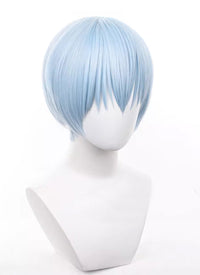 Frieren: Beyond Journey's End Himmel Short Blue Cosplay Wig TB1696