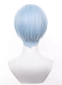 Frieren: Beyond Journey's End Himmel Short Blue Cosplay Wig TB1696