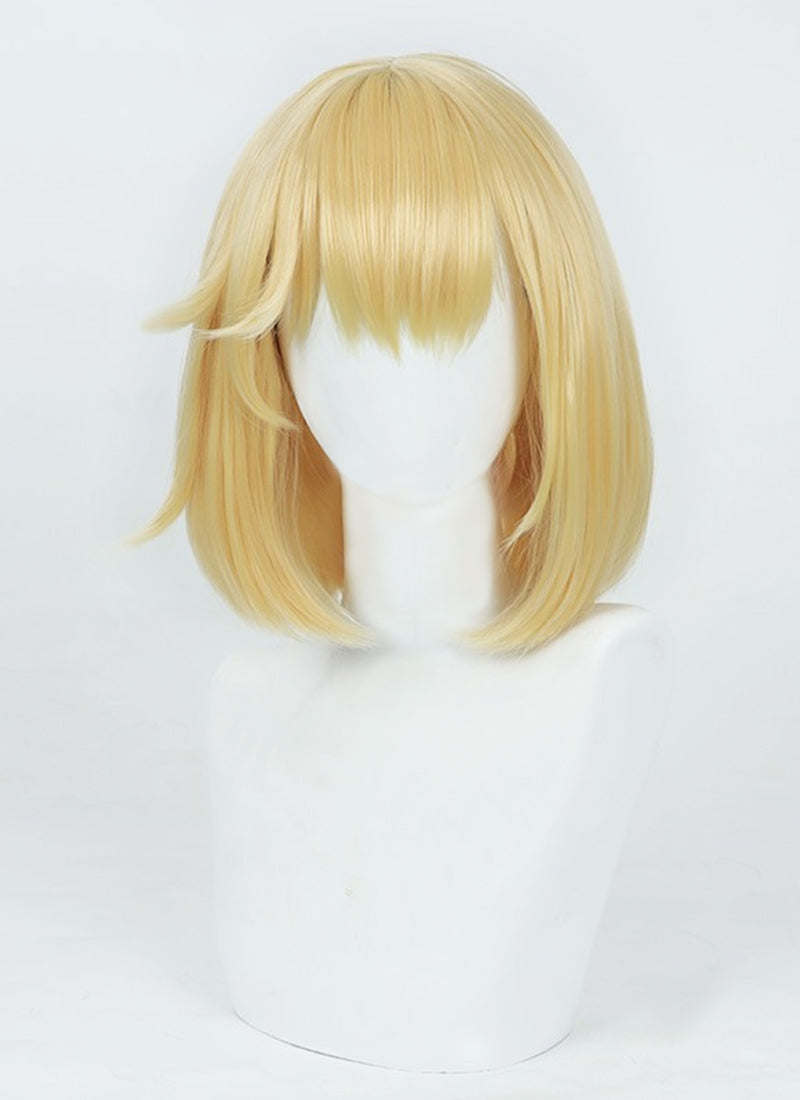Solo leveling Cha Hae-In Medium Blonde Cosplay Wig TB1697
