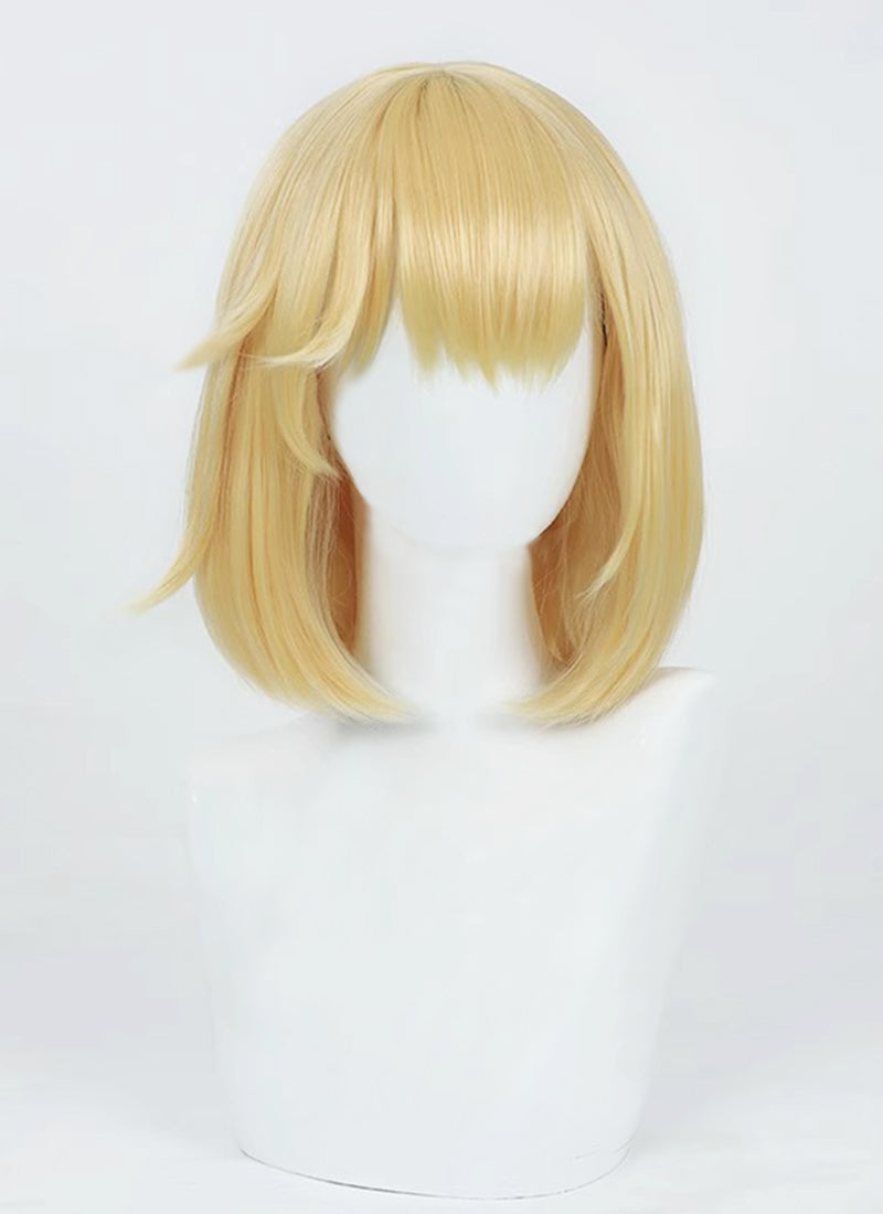 Solo leveling Cha Hae-In Medium Blonde Cosplay Wig TB1697