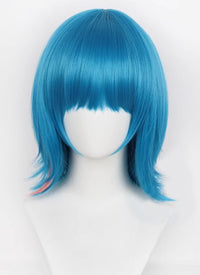 League of Legends LOL Arcane Jinx Powder Blue With Pink Cosplay Wig TB1718