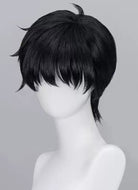 Solo leveling Sung Jinwoo Short Black Cosplay Wig TB1721