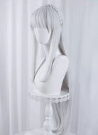 Re: Life In A Different World From Zero Emilia Long Straight White Cosplay Wig TB1723