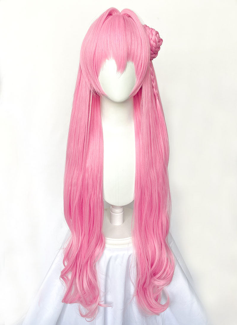 Goddess of Victory: Nikke Dorothy Wavy Pink Cosplay Wig TB1753