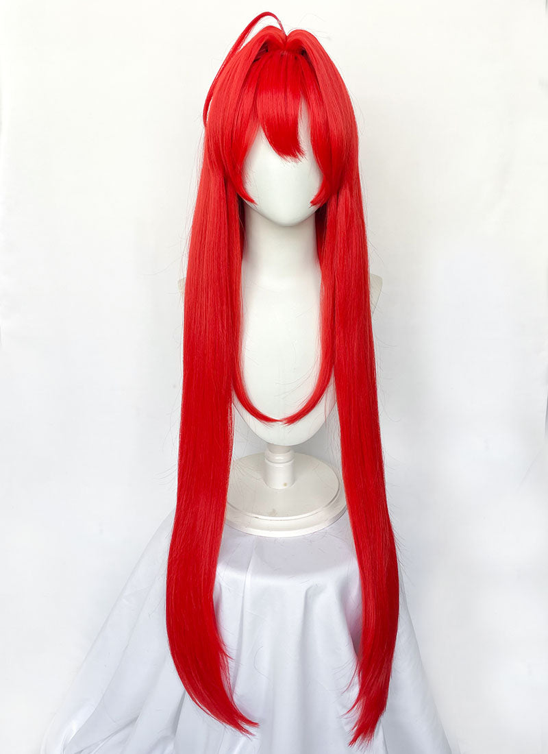 Goddess of Victory: Nikke Red Hood Straight Pink Cosplay Wig TB1754
