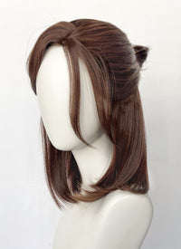 The Last of Us Ellie Williams Wavy Brunette Cosplay Wig TB1755