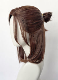 The Last of Us Ellie Williams Wavy Brunette Cosplay Wig TB1755