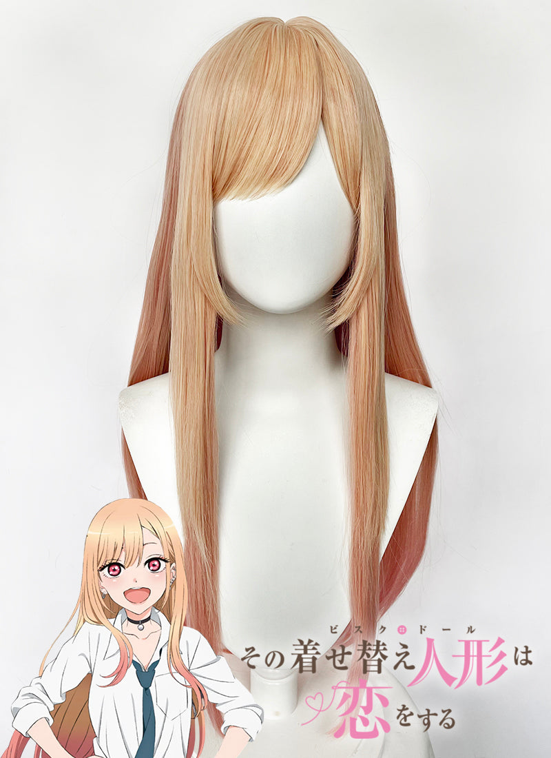 コスプレウィッグ marin My Dress-Up Darling Marin Kitagawa Pink Braided Synthetic Hair Wig