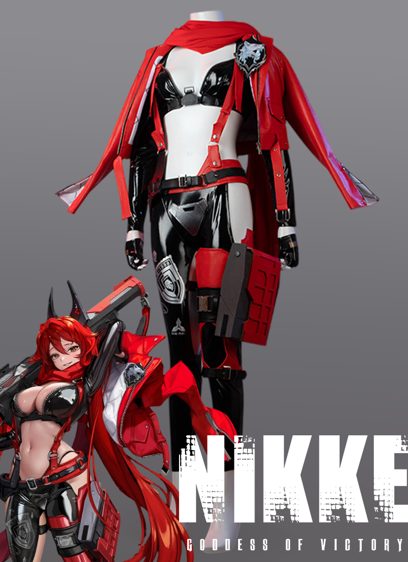 Goddess of Victory: Nikke Red Hood Cosplay Costume Outfits CS833