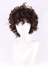 One Piece Monkey D. Luffy Curly Brunette Cosplay Men's Wig TB1659
