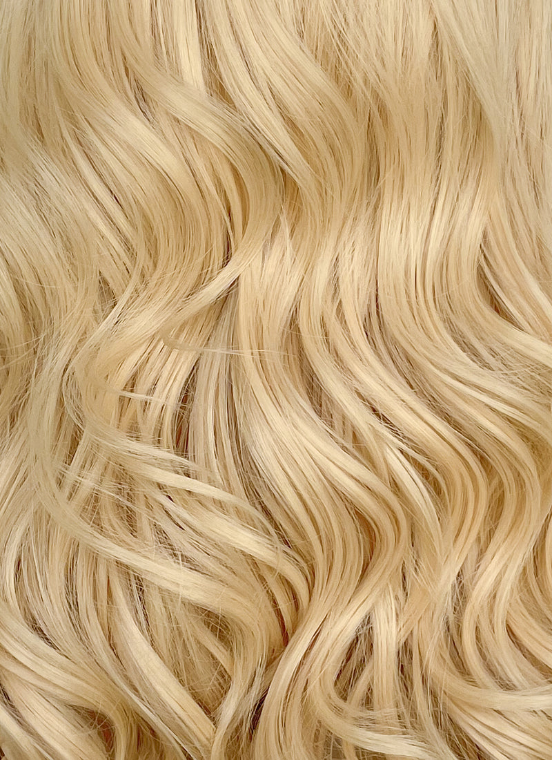 The Wizard of Oz Glinda Blonde Wavy Lace Front Synthetic Hair Wig LW4048