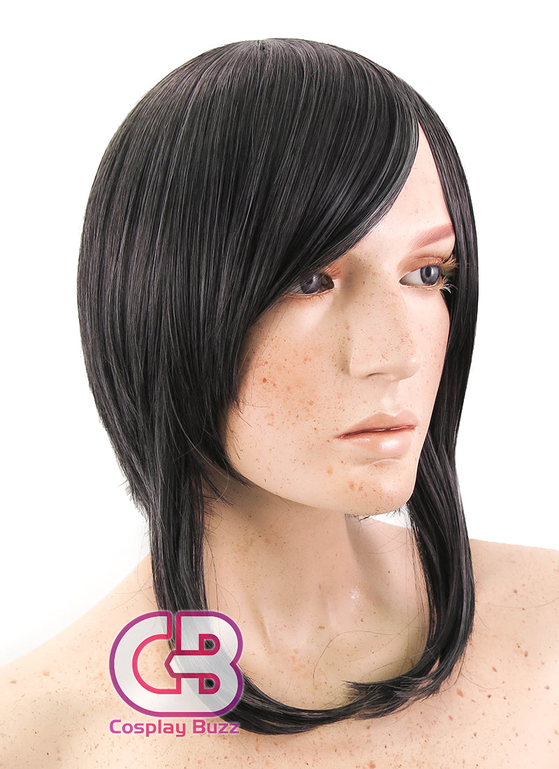 Magical Girl Ore Sakuyo Mikage Short Black Anime Cosplay Wig CM232 - CosplayBuzz