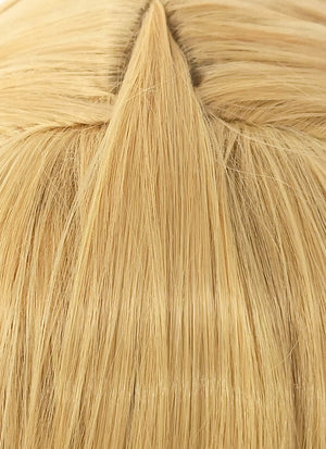 Sailormoon Tsukino Usagi Wavy Blonde Anime Cosplay Wig + Ponytails CM244