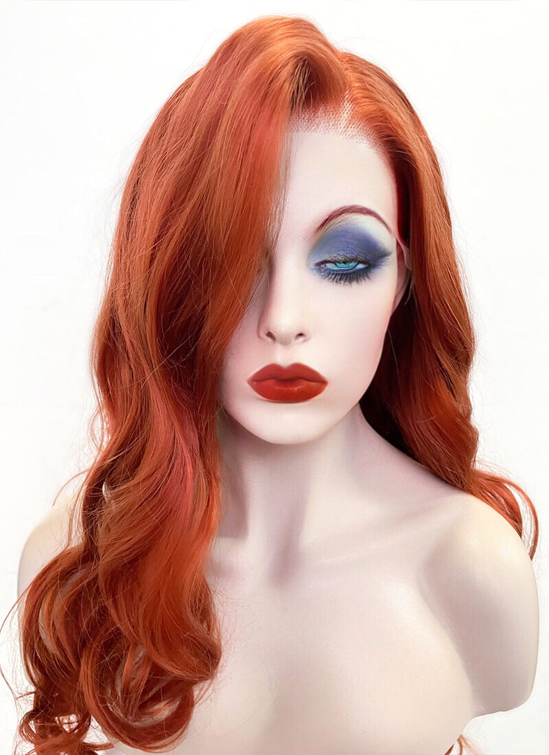 Disney Jessica Rabbit Wavy Ginger Lace Front Wig LC735