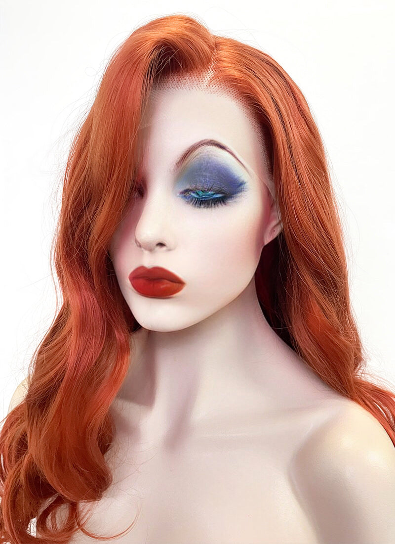 Disney Jessica Rabbit Wavy Ginger Lace Front Wig LC735