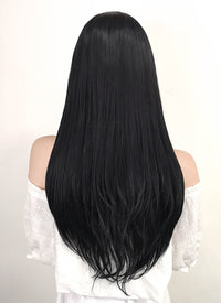 Marvel X-Men Lilith Cosplay Long Straight Jet Black Lace Front Wig LF002