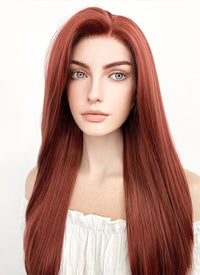 The Witcher 3: Wild Hunt Triss Merigold Reddish Brown Lace Front Synthetic Hair Wig LF009