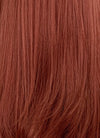 Long Straight Reddish Brown Lace Front Synthetic Hair Wig LF009