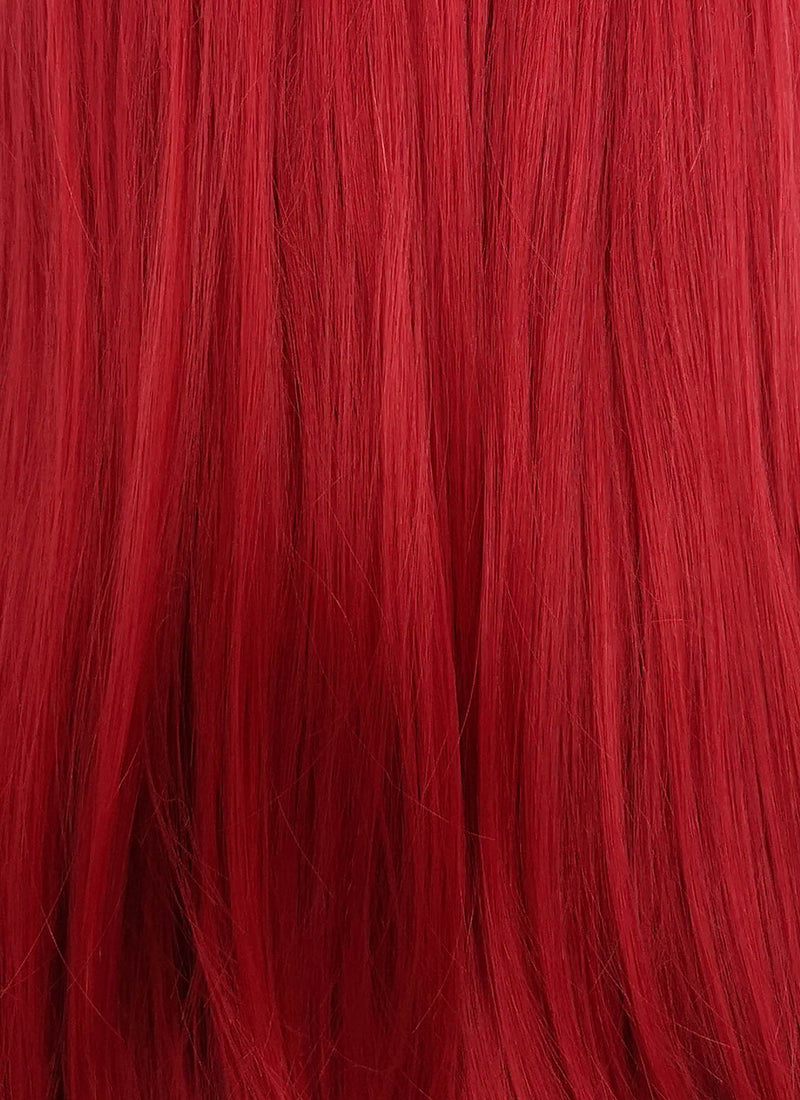 Long Straight Red Lace Front Synthetic Hair Wig LF025 – CosplayBuzz