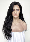 The Witcher 3 Yennefer of Vengerberg Wavy Natural Black Lace Front Synthetic Wig LF095A