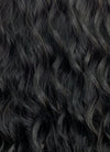 Long Wavy Natural Black Lace Front Synthetic Hair Wig LF095