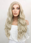 Game of Thrones Daenerys Targaryen Long Curly Light Ash Blonde Lace Front Synthetic Hair Wig LF101