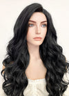 Long Wavy Black Lace Front Synthetic Hair Wig LF110