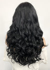 Long Wavy Black Lace Front Synthetic Hair Wig LF110