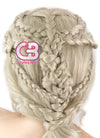 Game of Thrones Daenerys Targaryen Long Light Ash Blonde Braided Lace Front Synthetic Wig LF2037 - CosplayBuzz