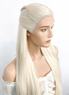 House of the Dragon Young Princess Rhaenyra Targaryen Platinum Blonde Braided Lace Front Synthetic Wig LF2109