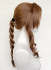 Final Fantasy Aerith Gainsborough Chestnut Brown Braided Lace Front Synthetic Wig LF2143