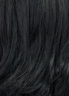 Medium Straight Jet Black Lace Front Synthetic Hair Wig LF262