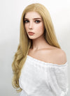 Long Wavy Blonde Lace Front Synthetic Hair Wig LF323