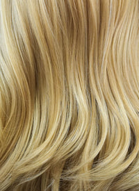 Long Wavy Blonde Lace Front Synthetic Hair Wig LF323 - CosplayBuzz