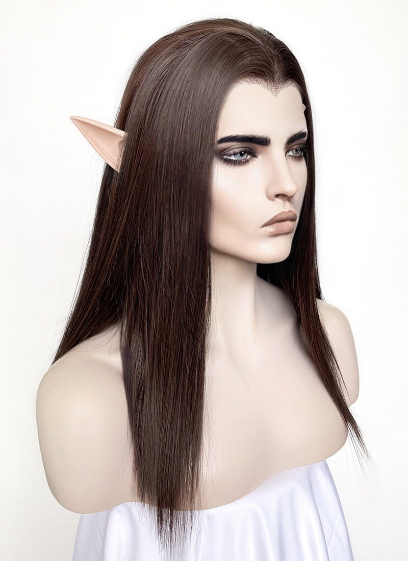 Critical Role The Legend of Vox Machina Vax'ildan Brunette Lace Front Synthetic Wig LF3276