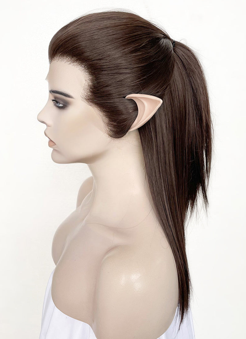 Critical Role The Legend of Vox Machina Vax'ildan Brunette Lace Front Synthetic Wig LF3276