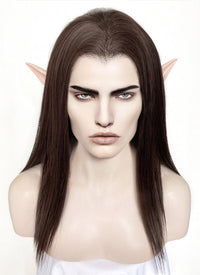 Critical Role The Legend of Vox Machina Vax'ildan Brunette Lace Front Synthetic Wig LF3276