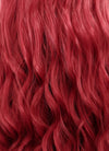 Long Wavy Red Lace Front Synthetic Fashion Wig LF355