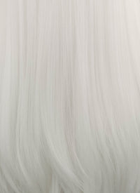 Long Straight White Lace Front Synthetic Hair Wig LF387 - CosplayBuzz