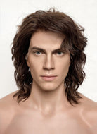 Star Wars Anakin Skywalker Darth Vader Wavy Brunette Lace Front Wig LF407GA