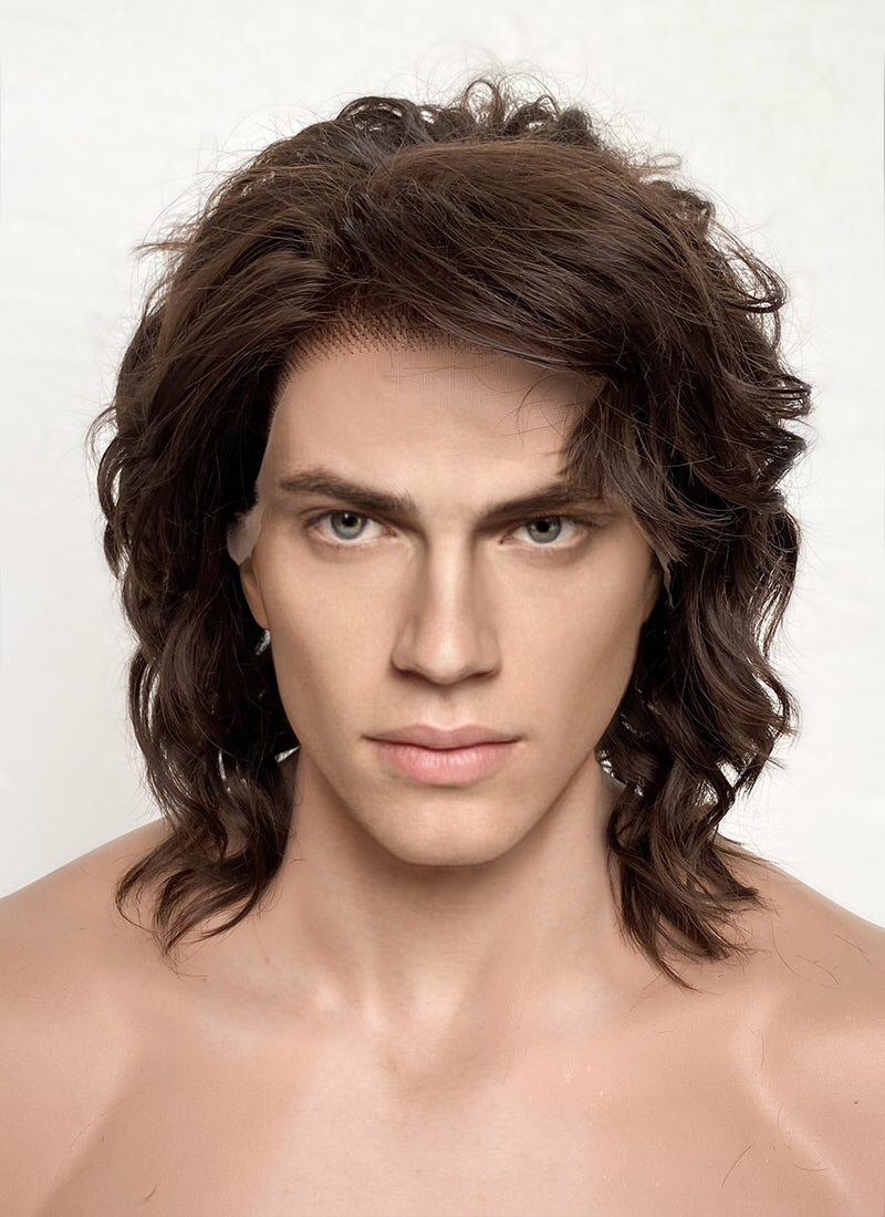 Star Wars Anakin Skywalker Darth Vader Wavy Brunette Lace Front Wig LF407GA