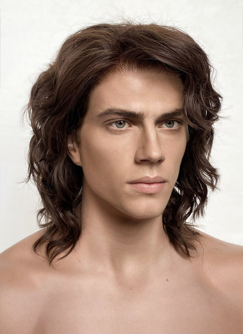 Star Wars Anakin Skywalker Darth Vader Wavy Brunette Lace Front Wig LF407GA