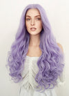 Critical Role: Imogen Temult Wavy Pastel Purple Lace Front Wig LF5110