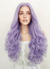 Critical Role: Imogen Temult Wavy Pastel Purple Lace Front Wig LF5110