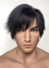 Final Fantasy XVI Clive Rosfield Yaki Jet Black Lace Front Synthetic Men's Wig LF6012